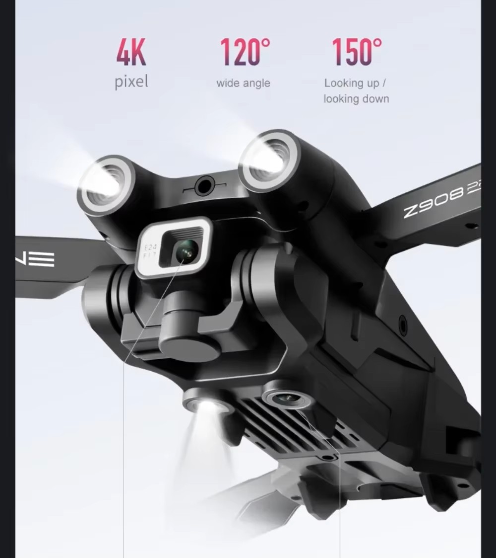 Funkcje lotu drona Z908 Pro Max